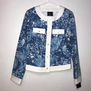 NWT Doncaster Blazer blue jacket size 8